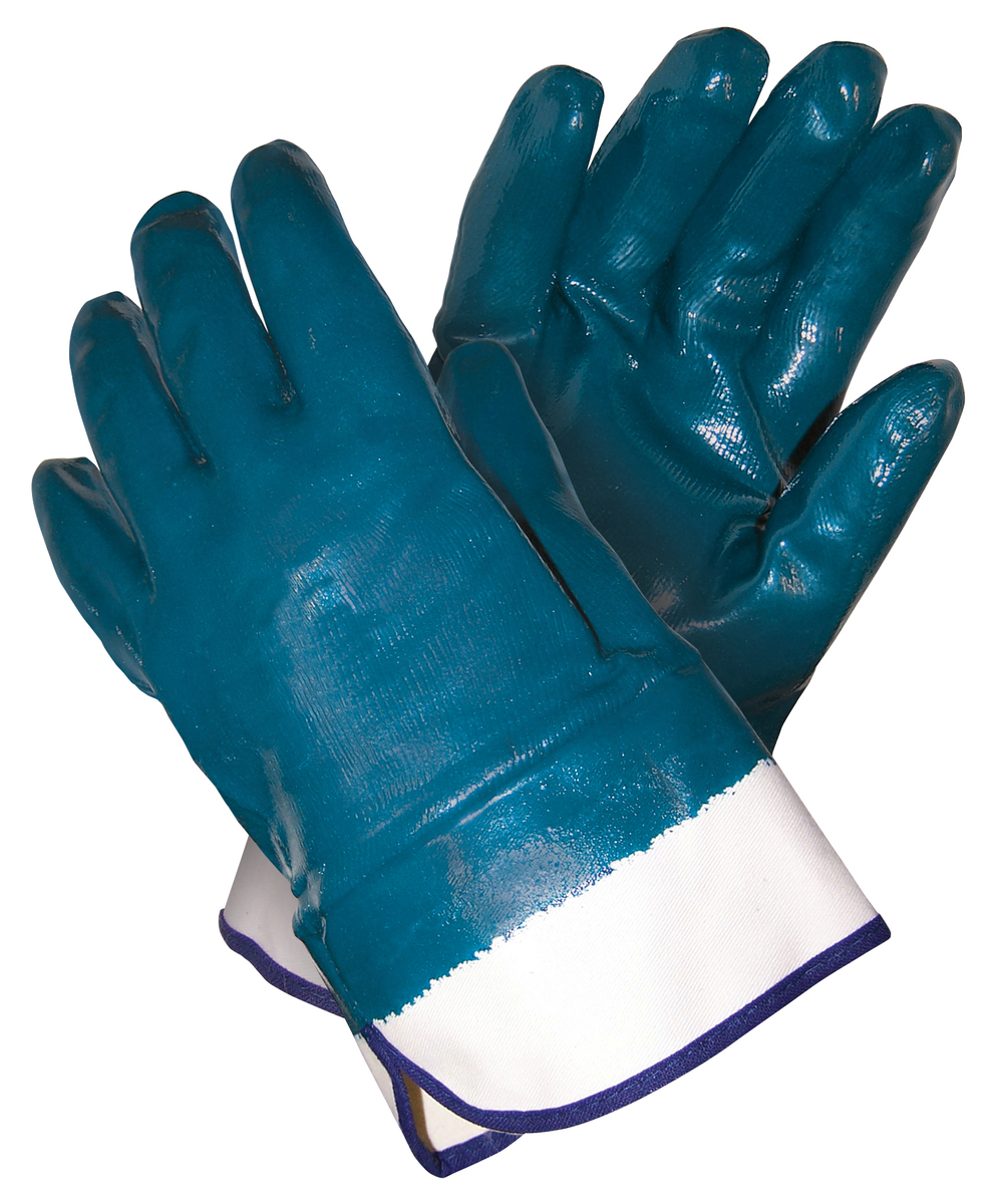 Fully Coated Nitrile Work Gloves - Spill Control